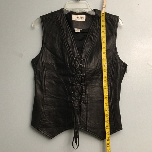 Cedars leather vest - Picture 8 of 11